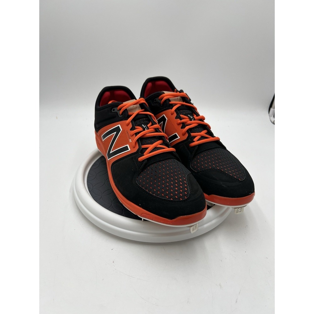 New Balance 3000v3 Metal Baseball Cleats Black Orange Size 14 L3000BO3